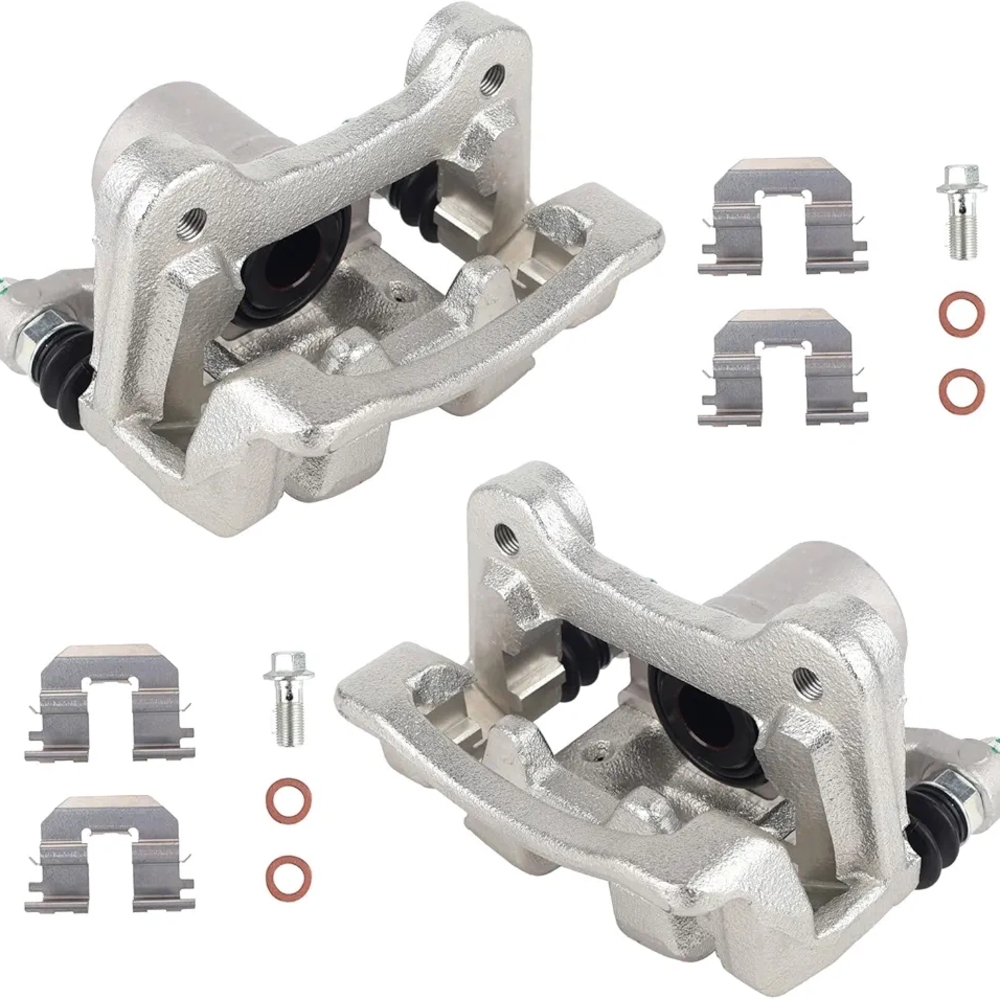 Silver Brake Caliper Set